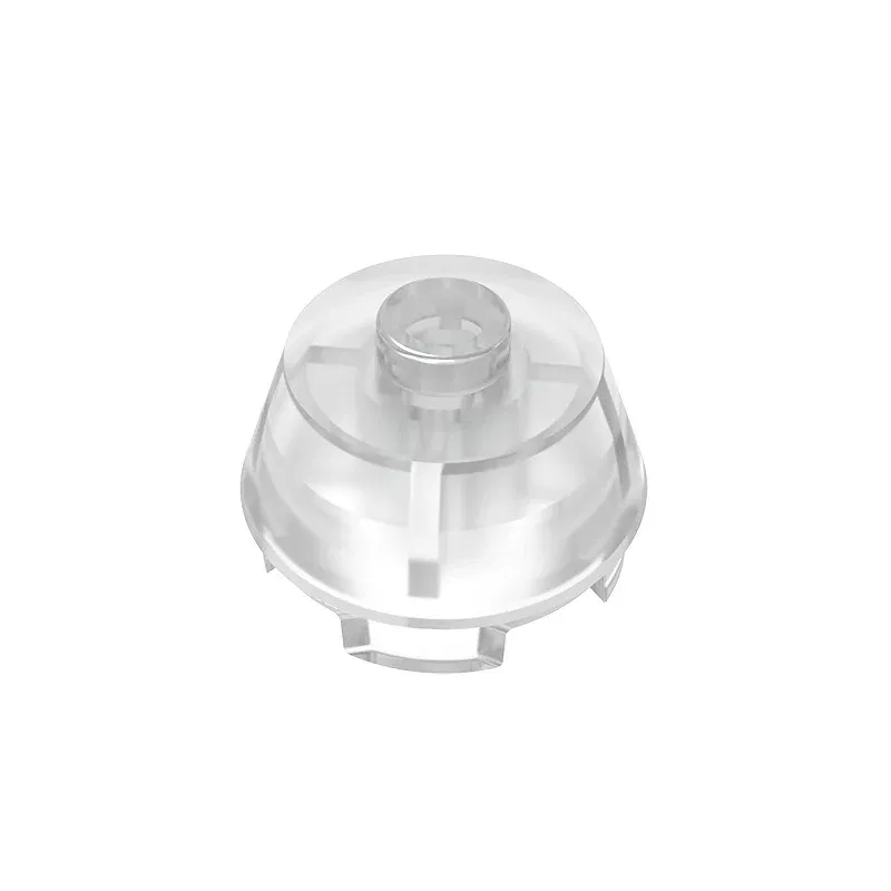 Color: Clear - Gobricks GDS-946 Cone 2 x 2 Truncated compatible with lego 98100 pieces of children's DIY Educational Building Blocks Technical
