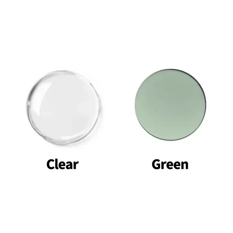 Lenses Color: green, Lens Index: 1.74 - Aspheric Prescription Progressive Photochromic Lenses multifunctional Indoor Outdoor Chameleon Gray Brown Astigmatism