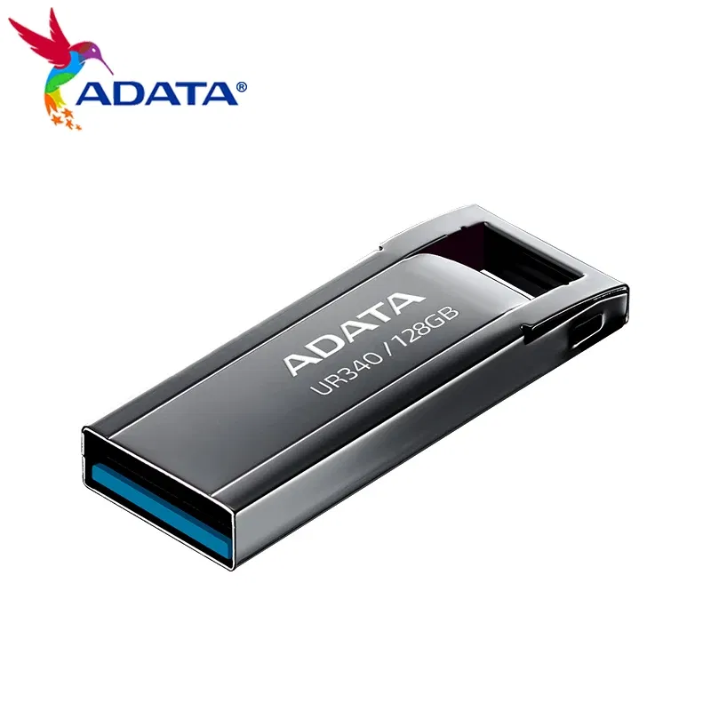 Capacity: 128GB - ADATA UR340 USB Flash Drive 32GB 64GB 128GB USB 3.2 Gen1 High Speed pendrive Original usb stick for PC Computer Laptop Desktop