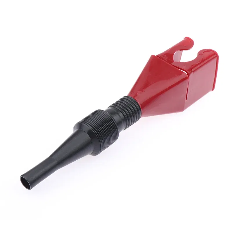 Color: black - 1Pc Car Refueling Funnel Gasoline Foldable Engine Oil Funnel Plastic Funnel Car Motorcycle Refueling Tool Auto Accessories