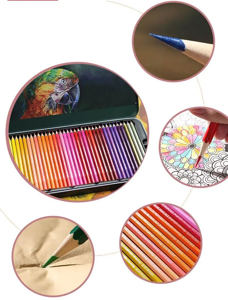 Color: army green - 12/24/48/72 Colors Color pencil DIY set includes: Wooden Color Pencil Sharpener Eraser School Office Supplies Art Stationery