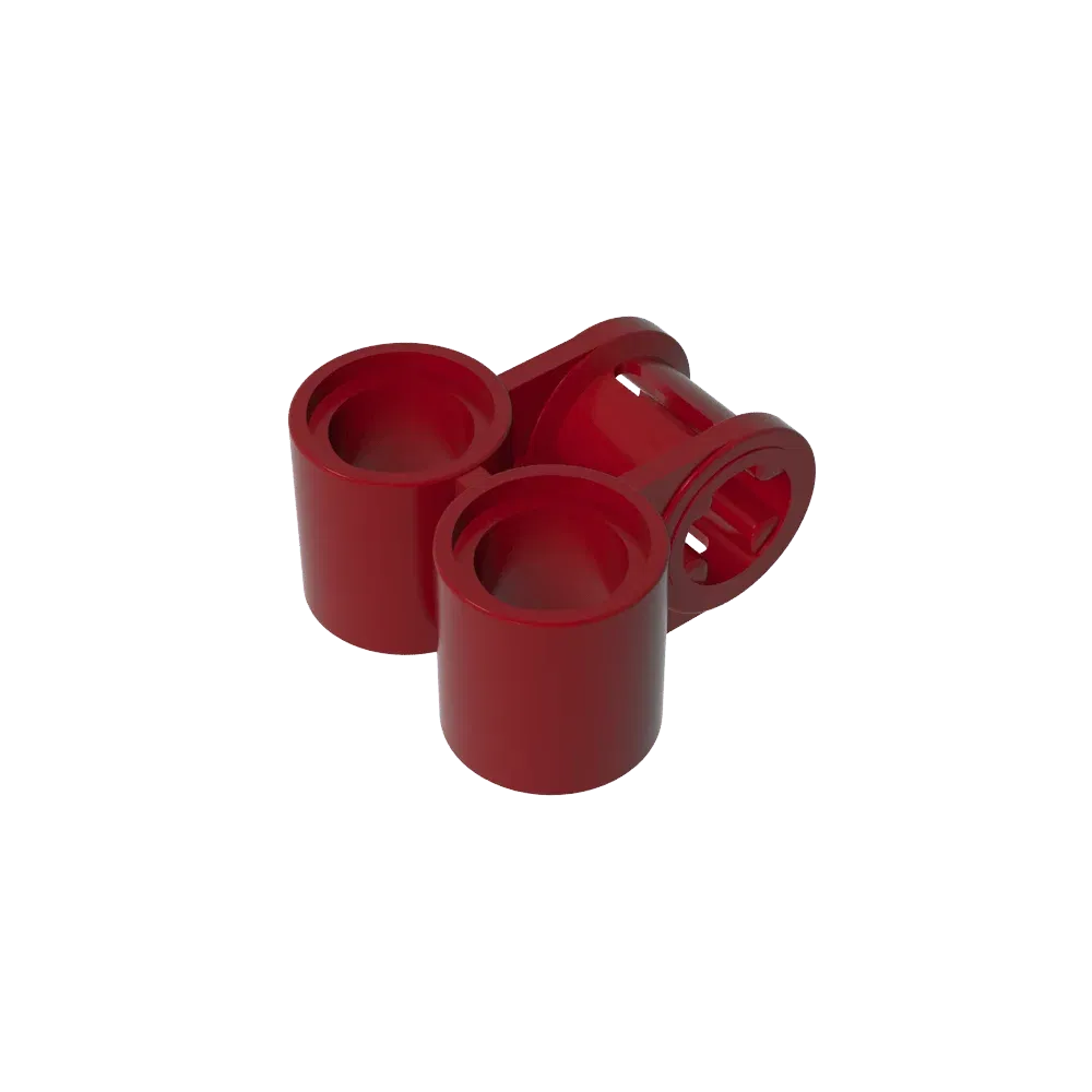 Color: Light Grey - Gobricks GDS-927 Technical, Axle and Pin Connector Perpendicular Double compatible with lego 32291 pieces of children's DIY