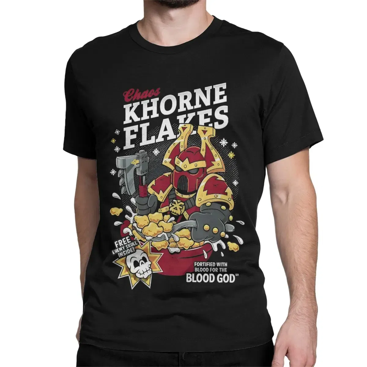 Color: black, Size: S - Awesome Adeptus Astartes T-Shirt Men Women's O Neck Pure Cotton T Shirts W-Warhammer 40k Short Sleeve Tee Shirt 6XL Tops