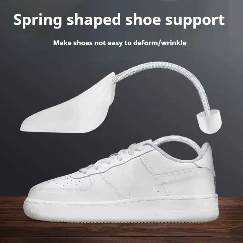 Color: Brown, Ships From: CHINA - Household 1 Pairs Plastic shoes Holder Stretcher Shaper Adjustable Length Shoe Trees Support Prevent Deformation Wrinkle Crease