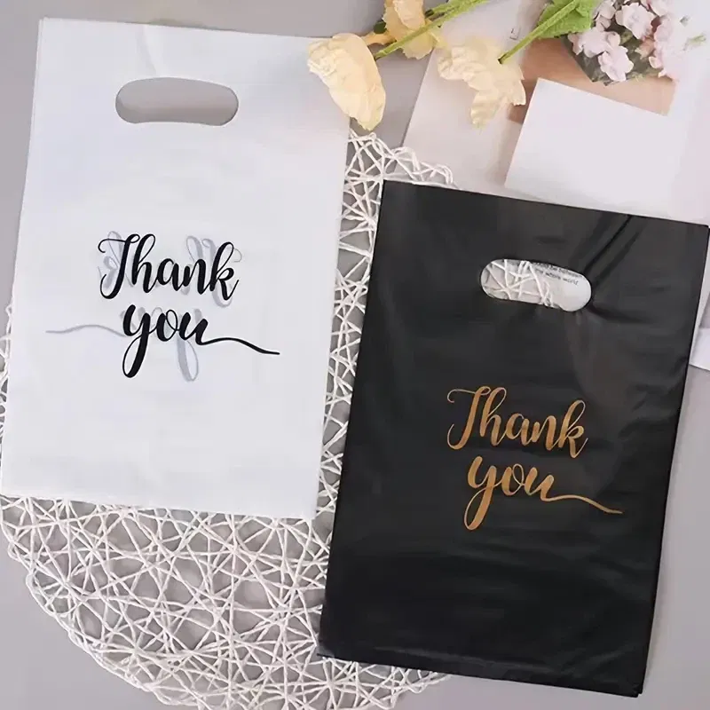Gift Box Size: 47x44x8cm, Color: Black - 10 Spot Wholesale Gift Packaging Bags, Four Finger Flat Pockets, Gratitude Handbags, Clothing Bags, Cosmetics
