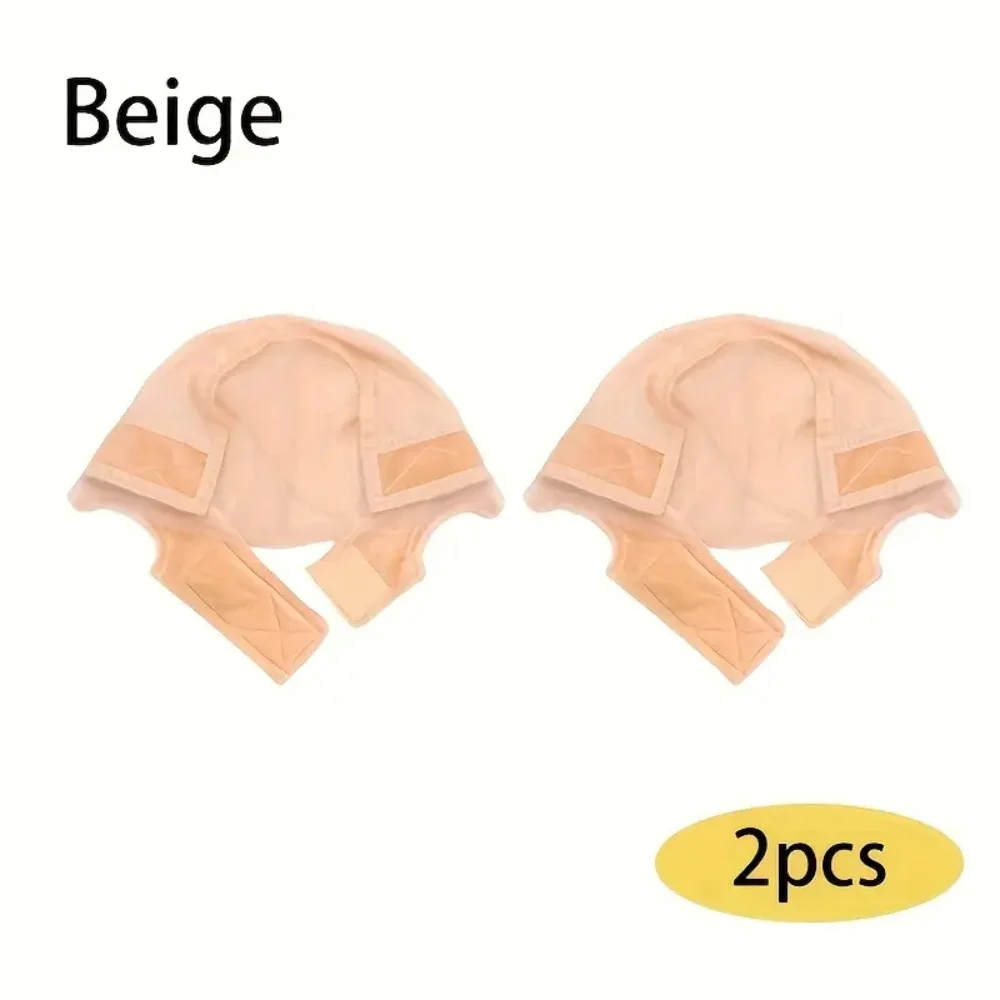 Color: Gold - Lace Wig Grip Cap Wig Grip Band for Lace Front Wigs to Keep Wigs in Place, Adjustable Wig Cap with Grip Band Non Slip Cap