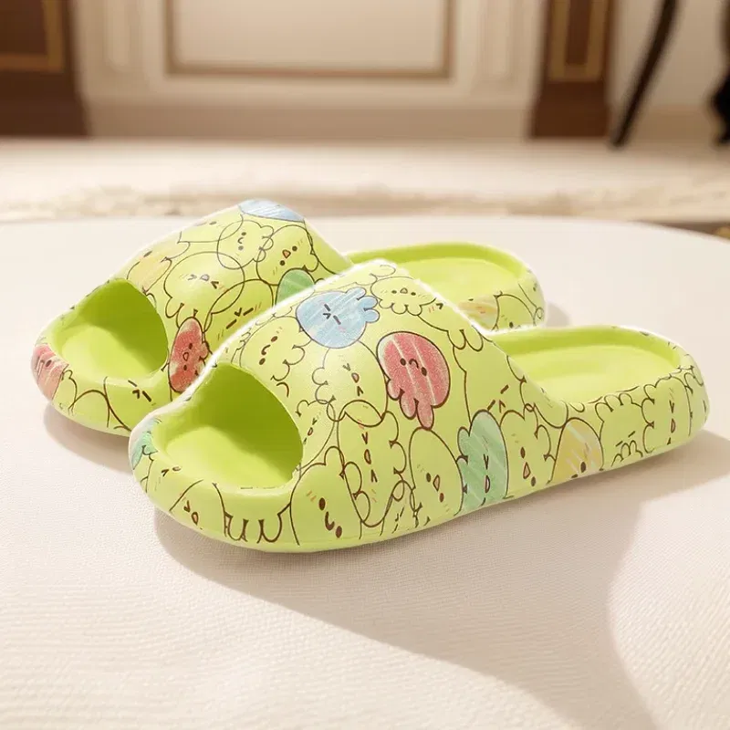 Color: Grape, Shoe Size: 40-41 - Women's Slippers Fashion Light EVA Soft Home Sole Slipper Bathroom Anti-Slip Casual Indoor Slipper Beach Sandal Flip-Flops