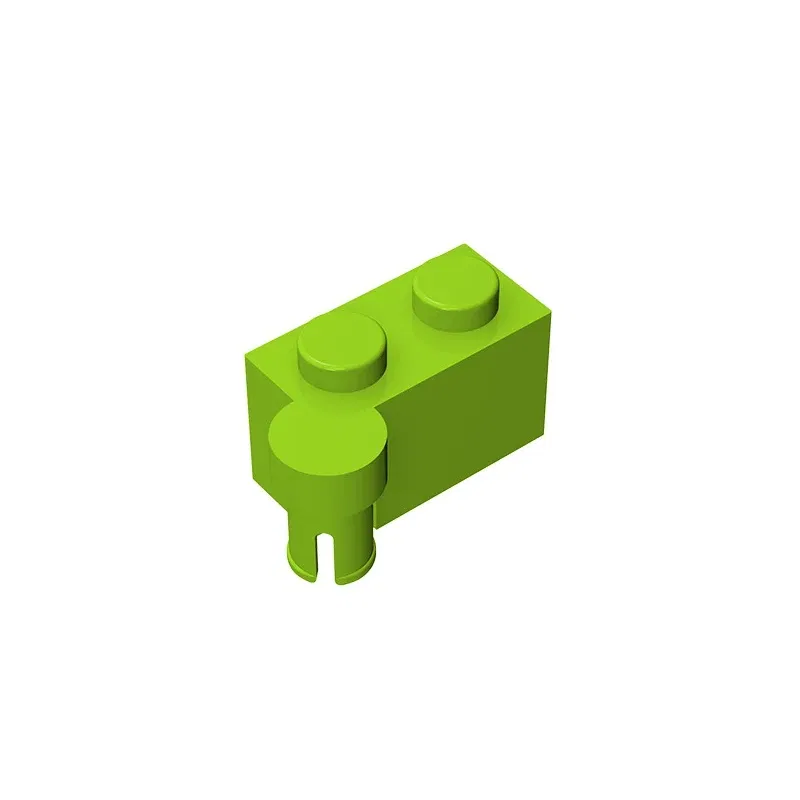 Color: black - Gobricks GDS-810 HINGE 1X2 UPPER PART compatible with lego 3830 children's DIY Educational Building Blocks Technical