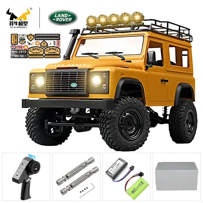 Color: Burgundy - MN MN82 1:12 Retro Rc Car With LED Lights Full-scale Simulation LC79 Professional 4WD Remote Control Pickup RC Truck Model Toys