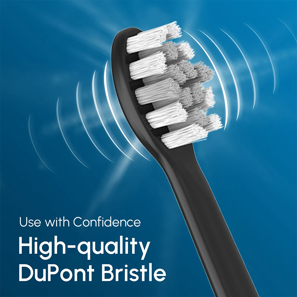 Color: Brown - Replacement Toothbrush Brush Heads Compatible with Philips Sonicare Professional Electric Toothbrush Pro1100 4100 5100 6100 9000