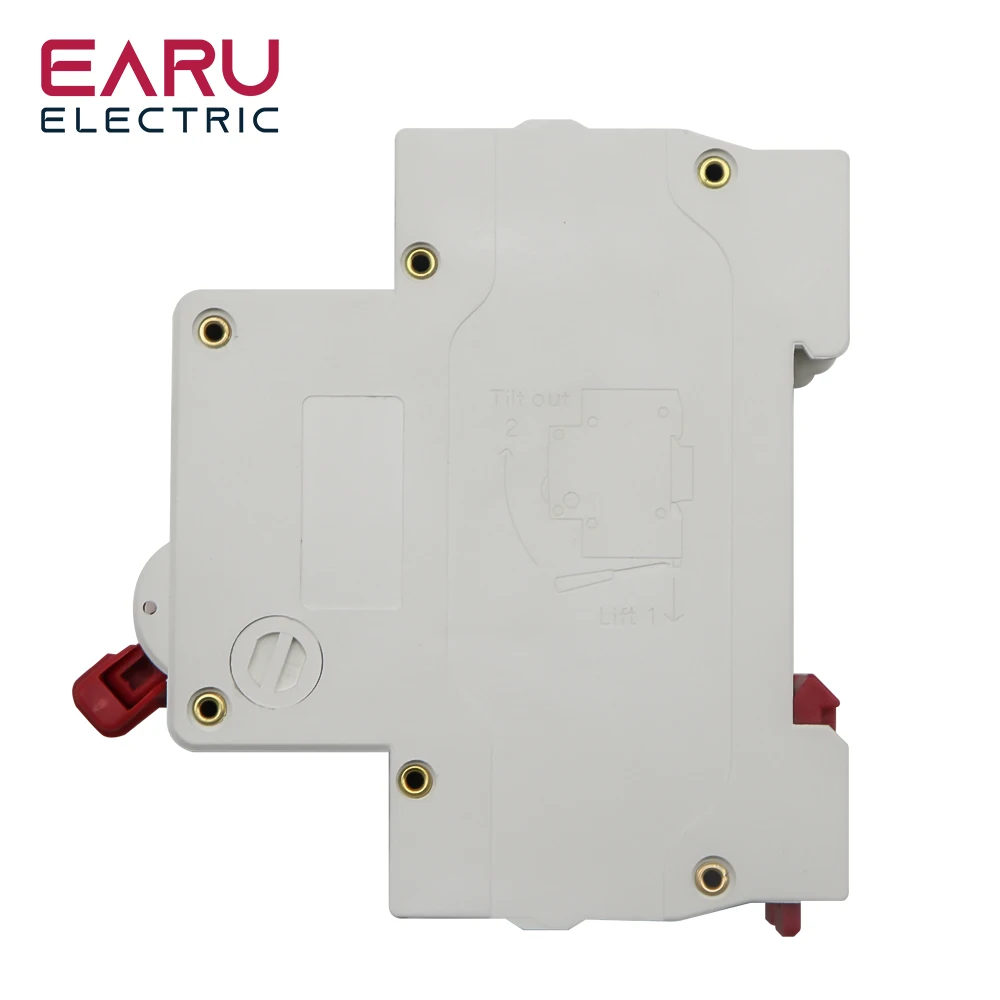 Rated Current: 50A, Ships From: CHINA - 1P AC MCB DZ47-63 C Type 230/400V~ 50HZ/60HZ Mini Circuit Breaker 3A 6A 10A 16A 20A 25A 32A 40A 50A 63A Mounting 35mm Din Rail