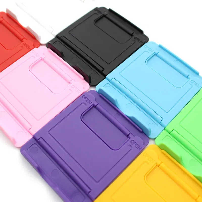 Color: WHITE - Universal Table Cell Phone Support Holder for Phone Desktop Stand for Ipad Samsung IPhone X XS Max Mobile Phone Holder Mount