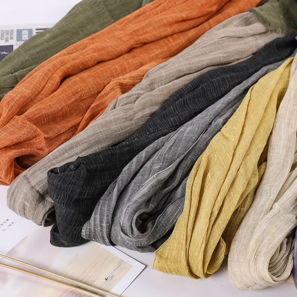 Color: Desert Camouflage, Size: One Size - Fashion New Cotton Pashmina Plain Shawls Women Solid Color Scarf Wraps Scarves Kerchief Muslim Hijab Lady Autumn Winter Warm