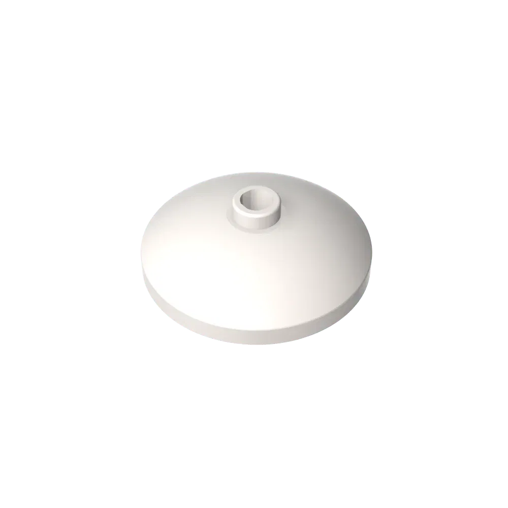 Color: Silver - Gobricks GDS-978 Dish 3 x 3 Inverted (Radar) compatible with lego 43898 35268 DIY Educational Building Blocks Technical