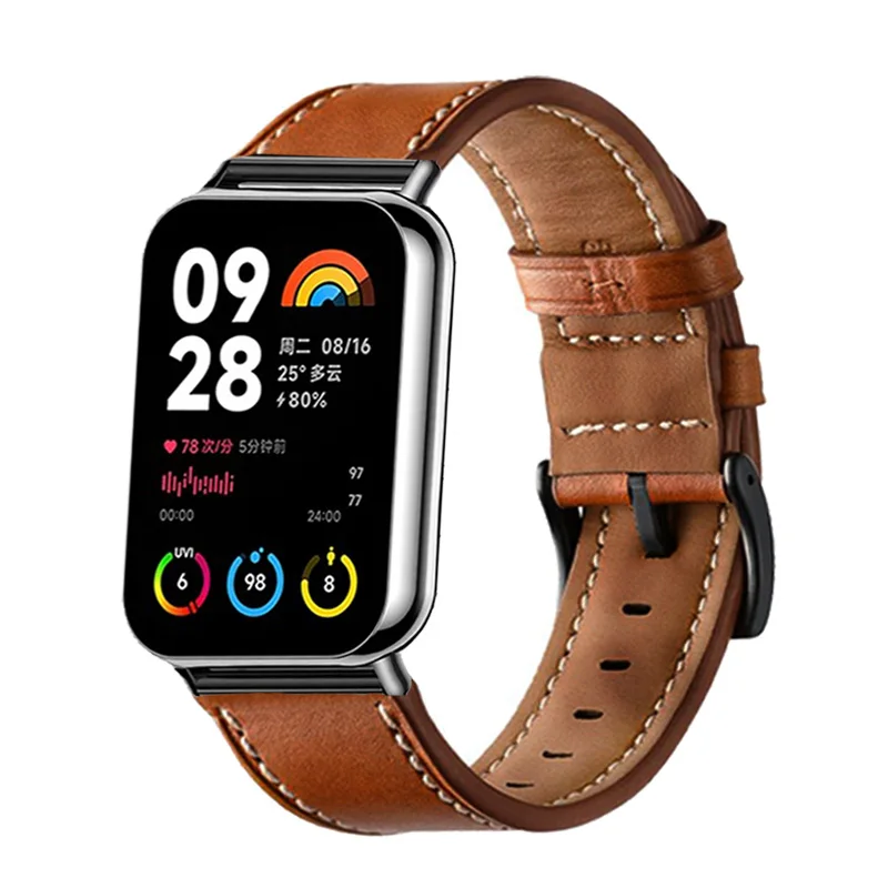 Color: black, Size: XS - Bracelet For Xiaomi Mi Band 8 Pro Strap Xiaomi Mi Band 8 Pro Stainless Steel Bracelet Xiaomi MiBand 8 Pro Belt Watch Strap