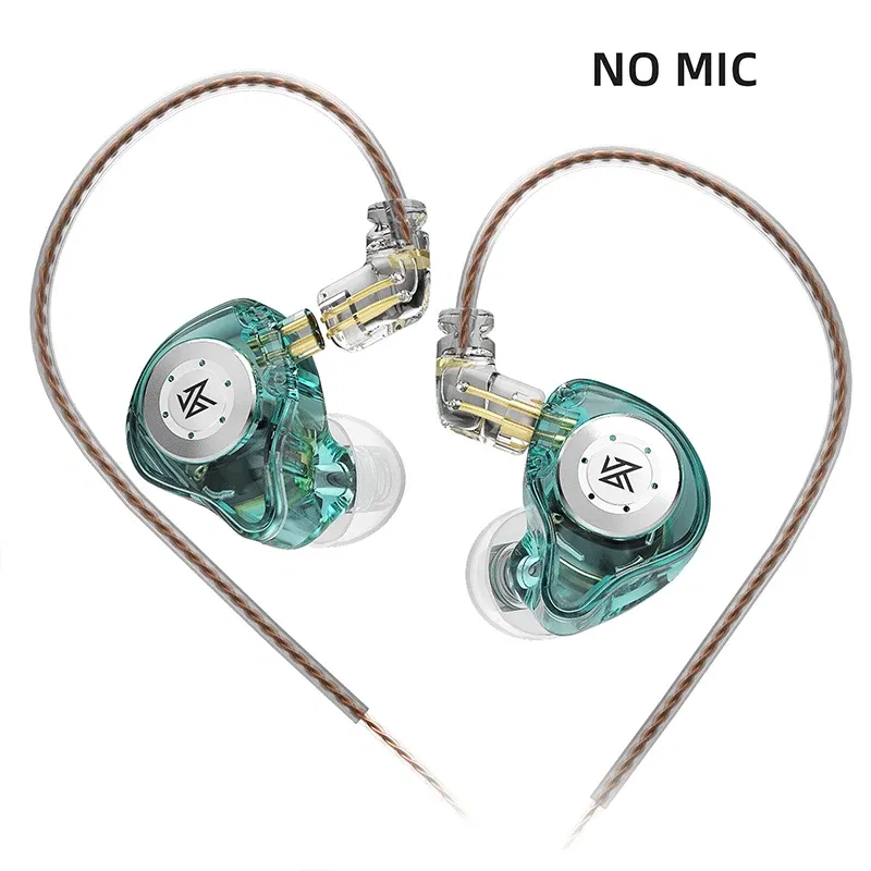 Color: black - KZ EDX PRO 10mm Dual Magnetic Circuit Dynamic Drive Earphone HIFI Bass Earbud Sport Noise Cancelling Headset KZ ZSTX ZSN PRO ZAS