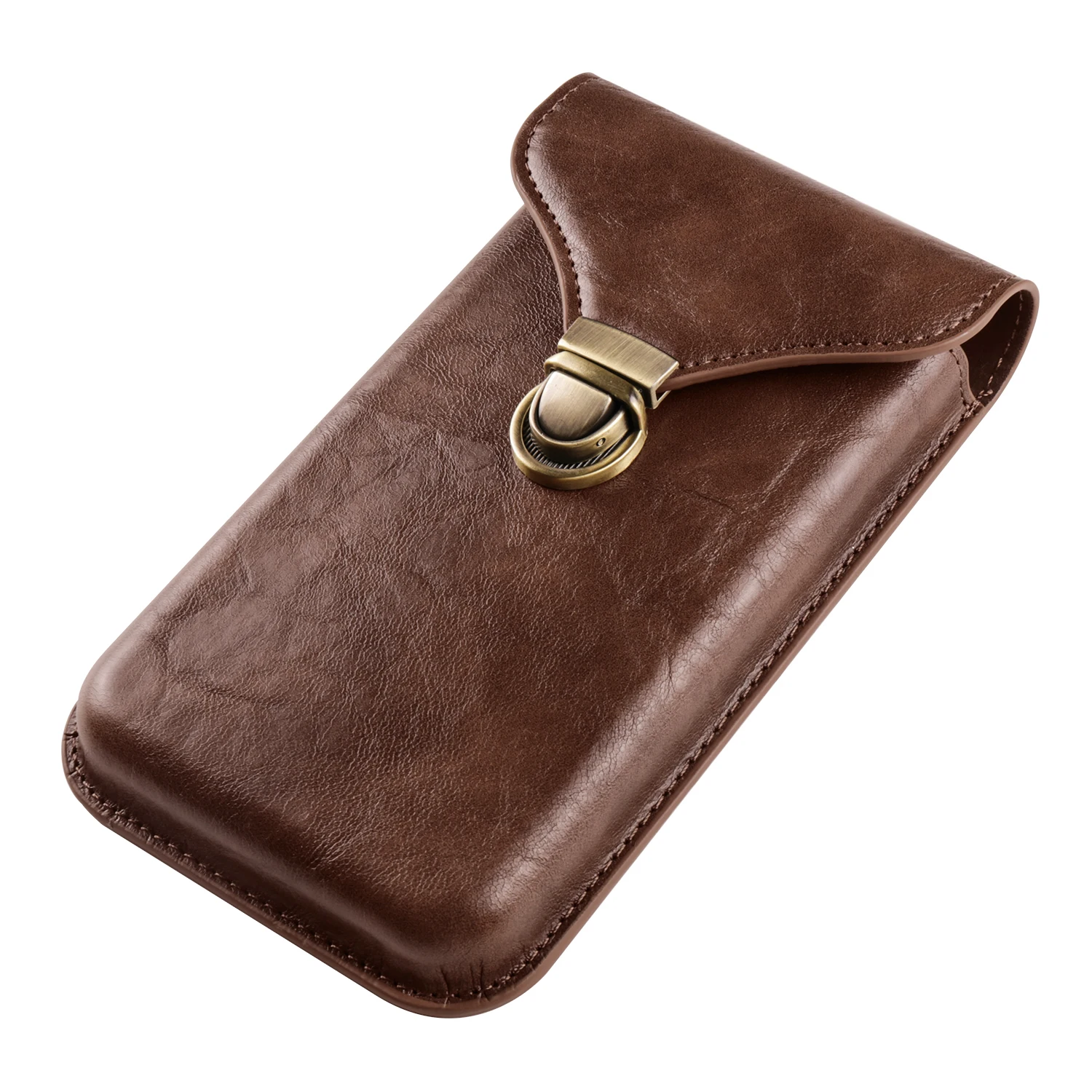 Color: black, Material: ABS - Leather Phone Belt Clip Case Holder For iPhone 16 15 Plus 14 13 12 11 Pro XS Max Redmi Note 10 Men Waist Bag Holster Pouch Cover