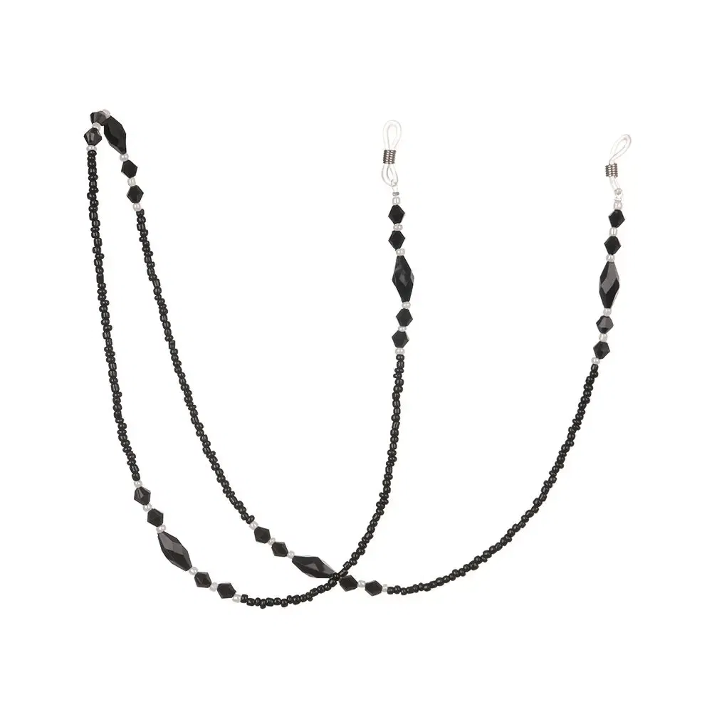 Color: Yellow - New Fashion Women Eyeglass Chain Hollow Star Pearl Beaded Sunglasses Reading Glasses Lanyard Eyewear Holder Neck Strap Rope