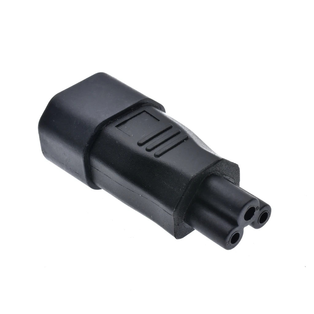 1pcs Plug Convertor C5 To C14 IEC320 Female Power Industrial Plug Adapter