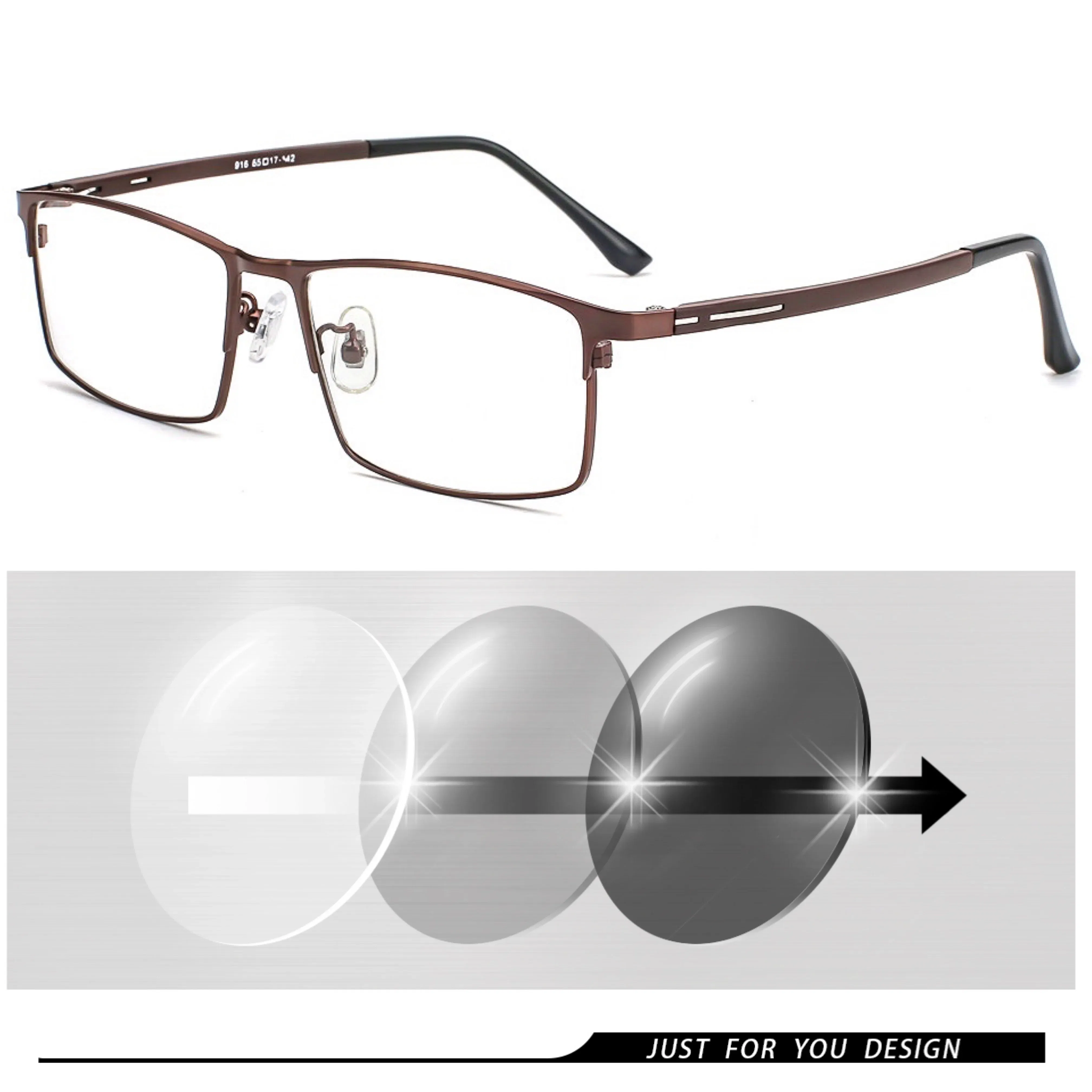 Frame Color: Red, Ships From: CHINA, Eye Prescription: +100 - Photochromic glasses Men's reading glasses Finished glasses Student myopia glasses 0 + 0.5 + 1 + 1.25 + 1.5 + 1.75 + 2