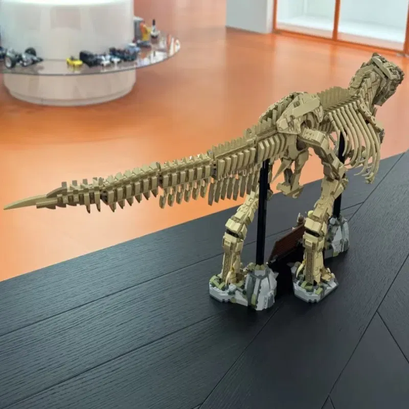 2025 new Dinosaur Park series Dinosaur Fossil Tyrannosaurus Compatible Set Assembly building blocks display toys children Adult