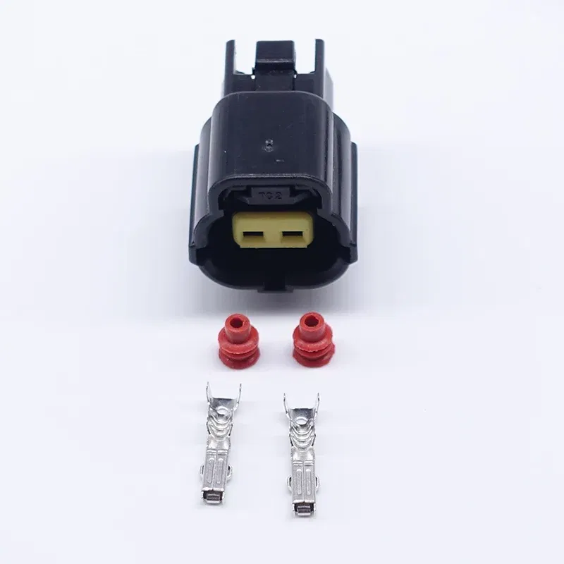 Color: army green - XG70216Y-1.8-11/21 2 Pin 174354-2 174352-2 Female Male Waterproof Wire Connector Plug Car Auto Sealed Car Truck Denso Connectors