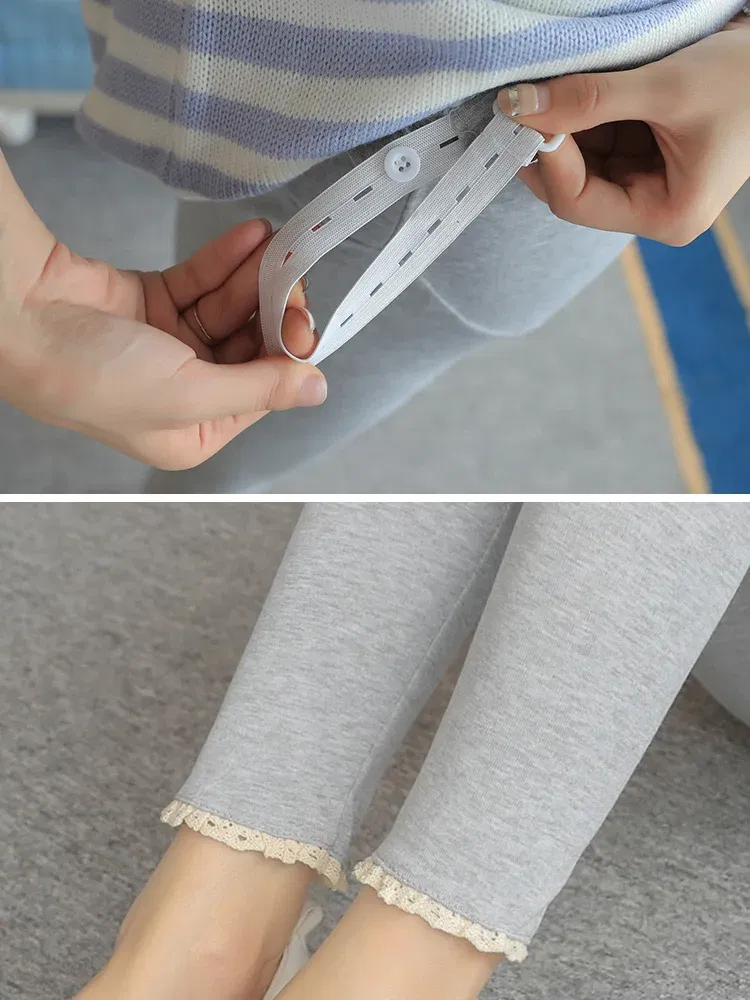 Color: black, Maternity Size: M - Winter Pregnant Women Black Leggings for Maternity Warm Soft Velvet Pants Pregnancy Inner Wool Clothes Ropa Mujer Embarazada