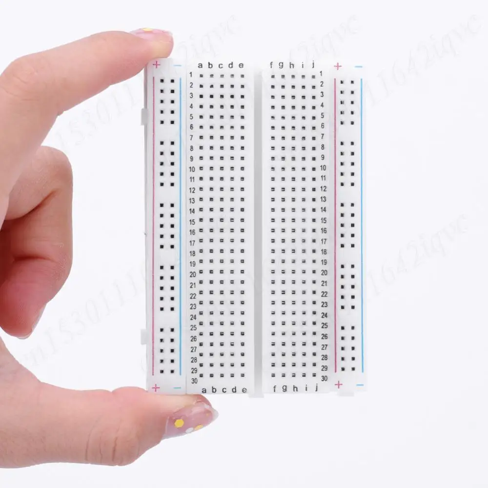 Color: MAROON, Ships From: CN - 1-10Pc 400 Tie Points Solderless PCB Breadboard Spliceable Universal MB102 Breadboard DIY Bread Board for Experiment Test Robot