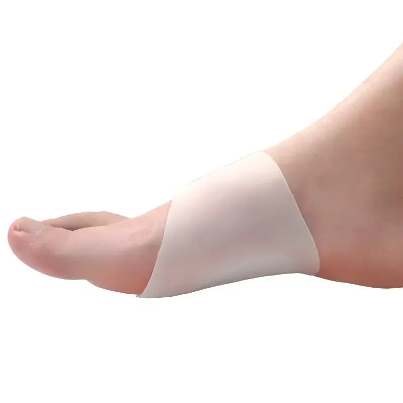 New Silicone Foot Pad Bandage Silicone Arch Insole Flat Foot Support Insole Foot Pad for Men and Women Functional Insole 4-2