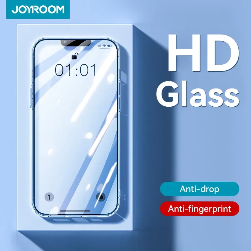 Bundle: Bundle 21, Material: pet - Joyroom 1/2/3pcs HD Glass Screen Protector for iPhone 15 14 13 12 11 Pro Max Full Screen Tempered Glass Protection for iPhone 15