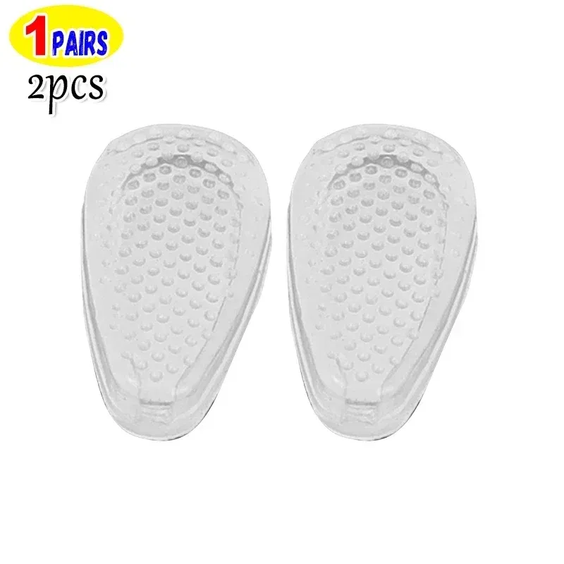 Color: Blue - Silicone Glasses Nose Pads Soft Non Slip Air Cushion Nose Holder Transparent Invisible Self Adhesive Sticker Eyewear Accessories