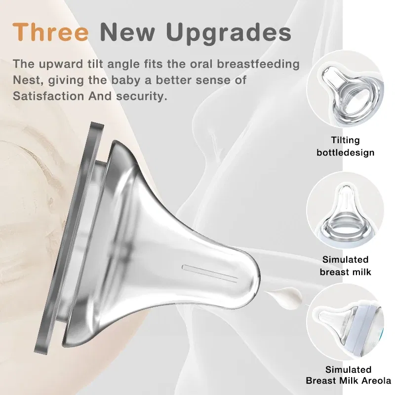 Color: Pink - Dr.isla Glass Bottles Newborn Feeding Bottles 80ML/160ML Baby Bottle Anti-flatulence Milk Feeding Bottles Infant BPA free