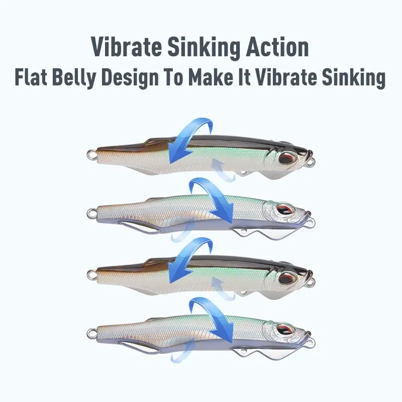 Size: 40mm, Color: Yellow - Kingdom Fishing Lures Sinking Pencil 11g 16g 22g Far Casting Wobblers Artificial Hard Baits Fishing Tackles Lure For Pike Bass