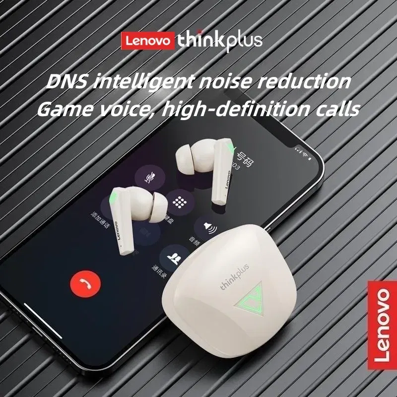 Original Lenovo XT85ll Bluetooth 5.3 Earphone Wireless Gaming Headphones HiFi Stereo Headsets Touch Control Earbuds With Mic
