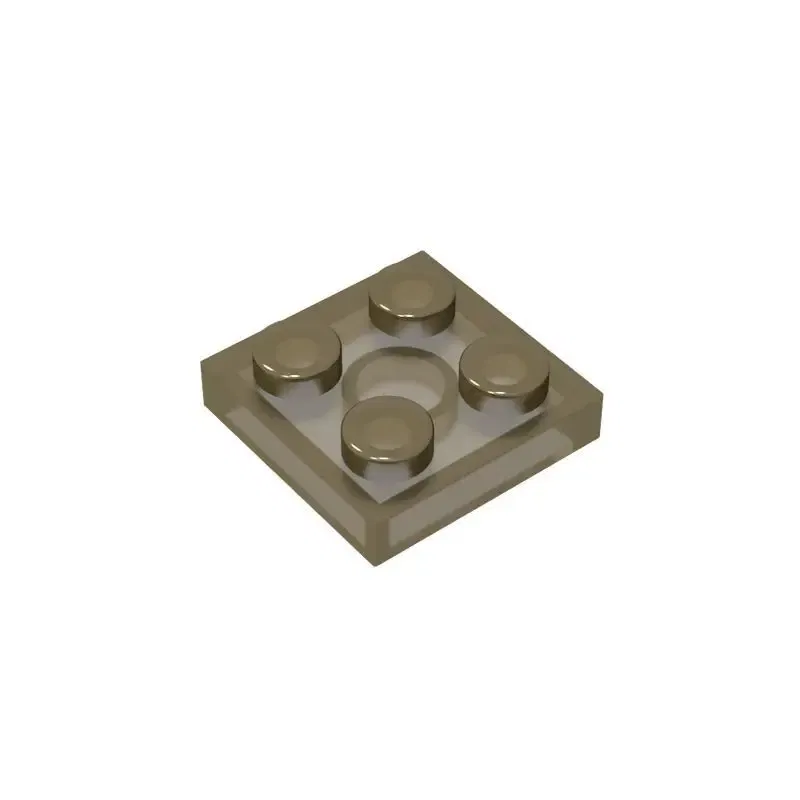 Color: Chocolate - 20Pcs MOC Parts 3022 94148 Plate 2 x 2 Compatible Bricks DIY Assmble Building Blocks Particle Kid Puzzle Brain Toy Birthday Gif