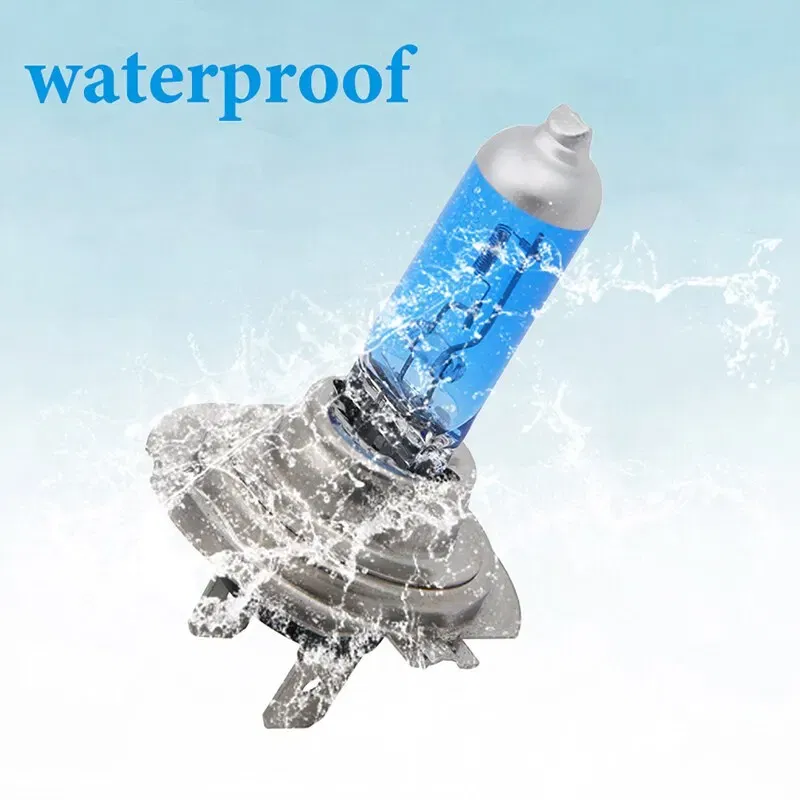 Emitting Color: RGB - 2pcs H7 LED Bulbs 55W 100W Halogen Bulbs Super Bright White Fog Lights 12V White Auto Bulb Headlights Lamp