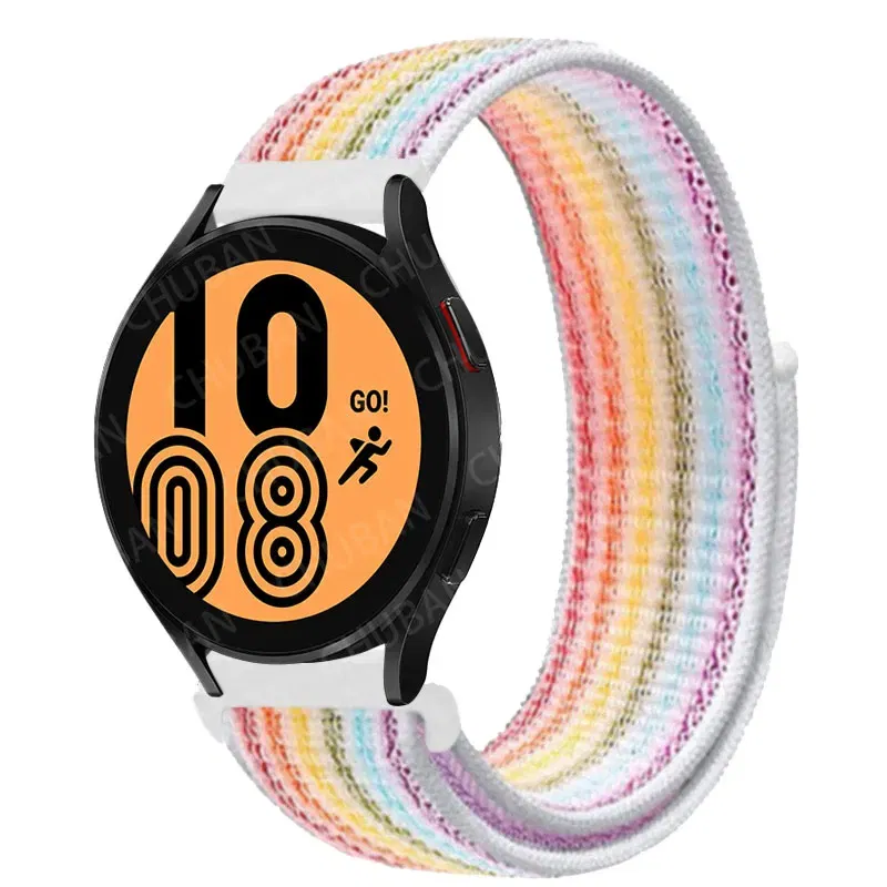 Band Color: Purple Green, Band Width: 22mm - 20mm/22mm nylon Band