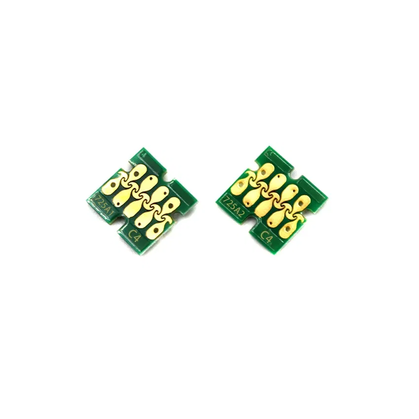 Color: C - T7251-T7254 T725A White Ink Cartridge Chip For Epson SureColor F2000 F2100 SC-F2000 SC-F2100 Printer T725A00 White Chips