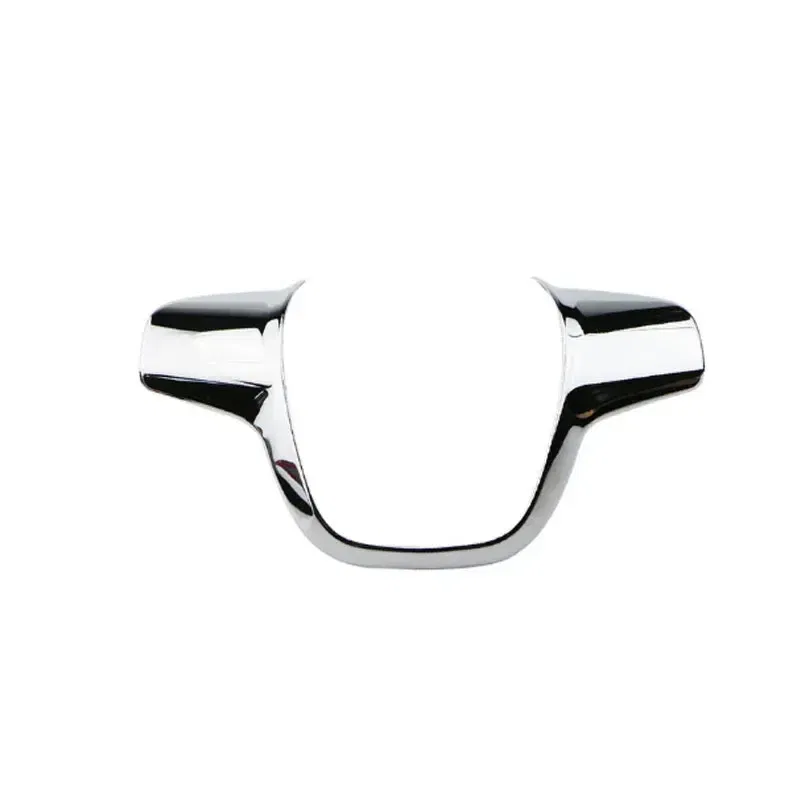 Color Name: Yellow - ABS Car Steering Wheel Cover Sequin Trim Sticker for Ford Focus 3 Mk3 Kuga Escape 2012 2013 2014 2015 accessories