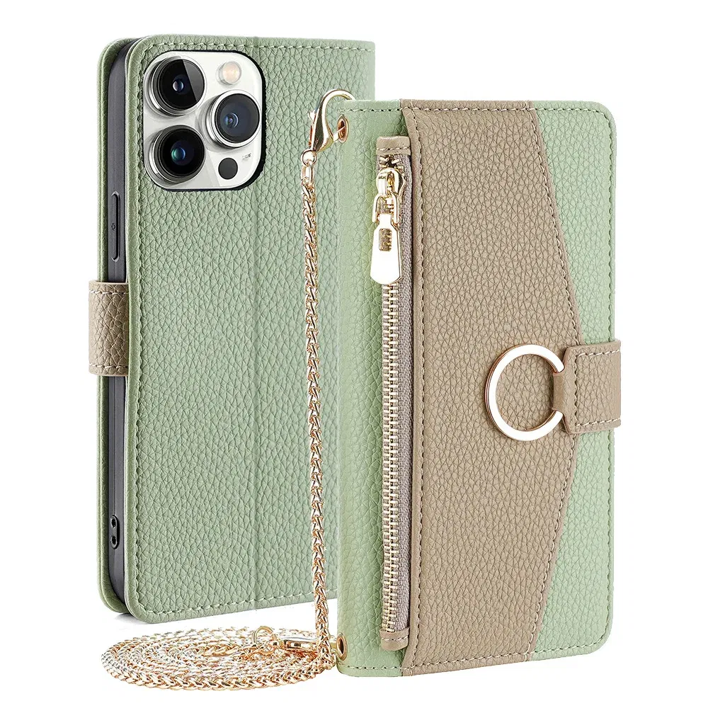 Color: Brown, Compatibility by Model: Galaxy A25 - Leather Phone Case for SAMSUNG Galaxy A05 A06 A16 A15 A36 A56 A26 5G Crossbody Wallet Case Flip Mirror Cover with Long Lanyard