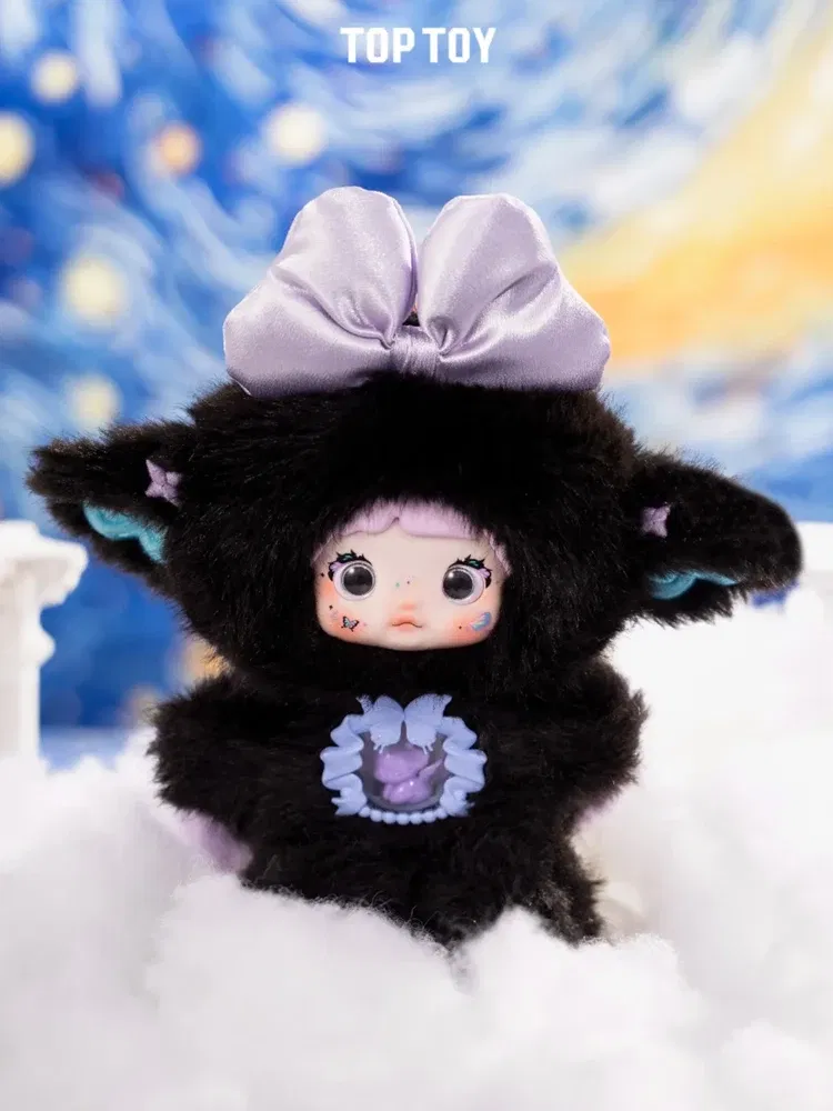 Color: Red - New Nommi 3rd 7rd 1rd 6rd Generation Series Vinyl Blind Box Figure Cute Nommi Doll Backpack Pendant Decor Toys Gifts
