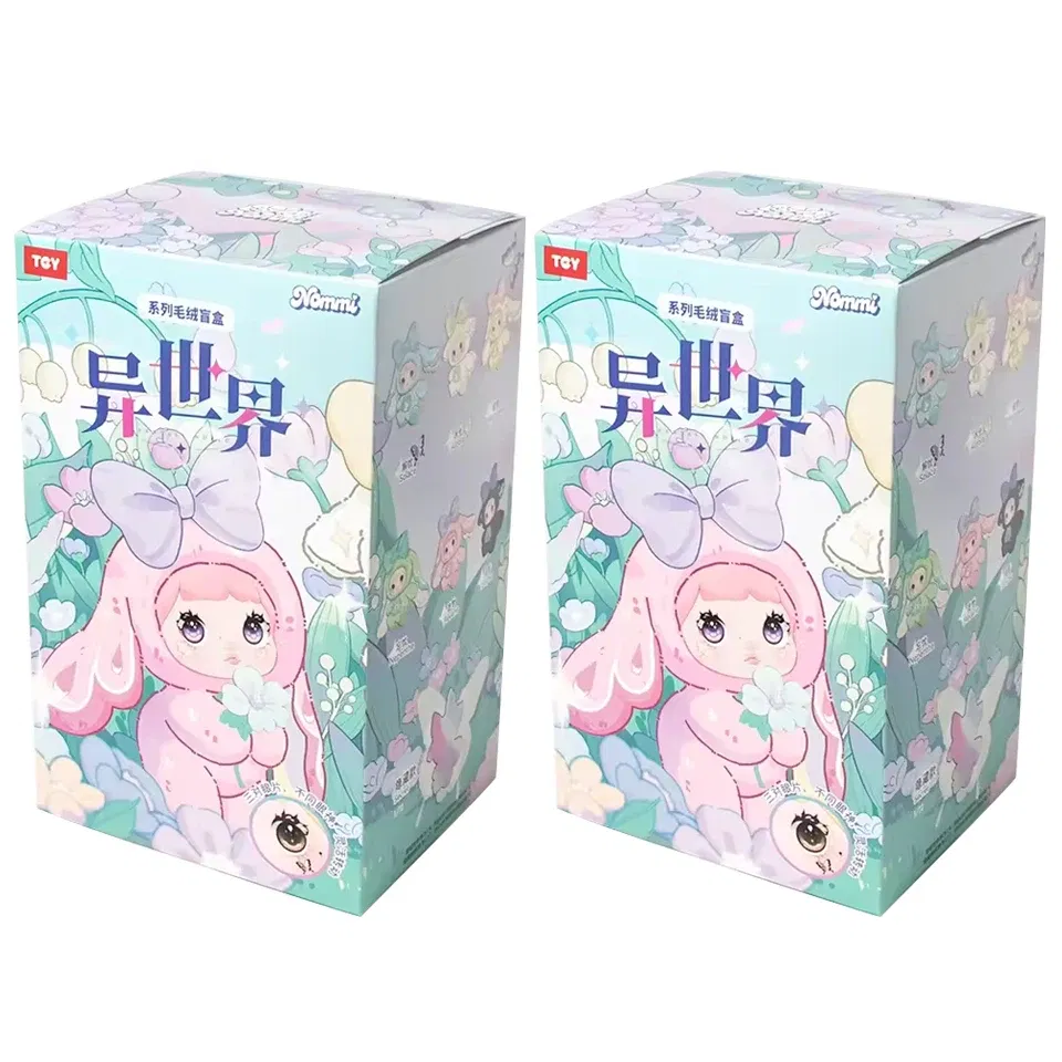 Color: Red - New Nommi 3rd 7rd 1rd 6rd Generation Series Vinyl Blind Box Figure Cute Nommi Doll Backpack Pendant Decor Toys Gifts
