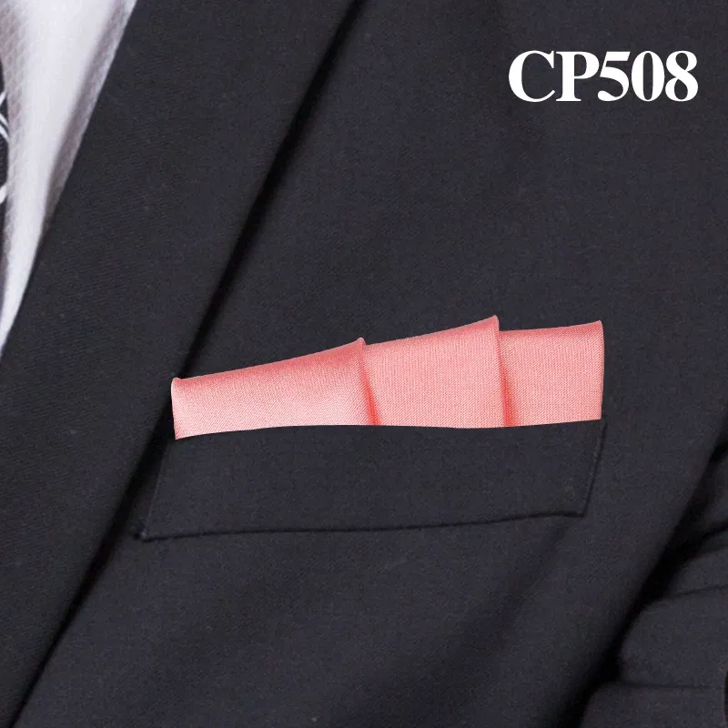 Color: Blue - Satin Handkerchief For Men Candy Color Mens Suits Pocket Square Business Chest Towel Hanky Suit Napkin Solid Hankies