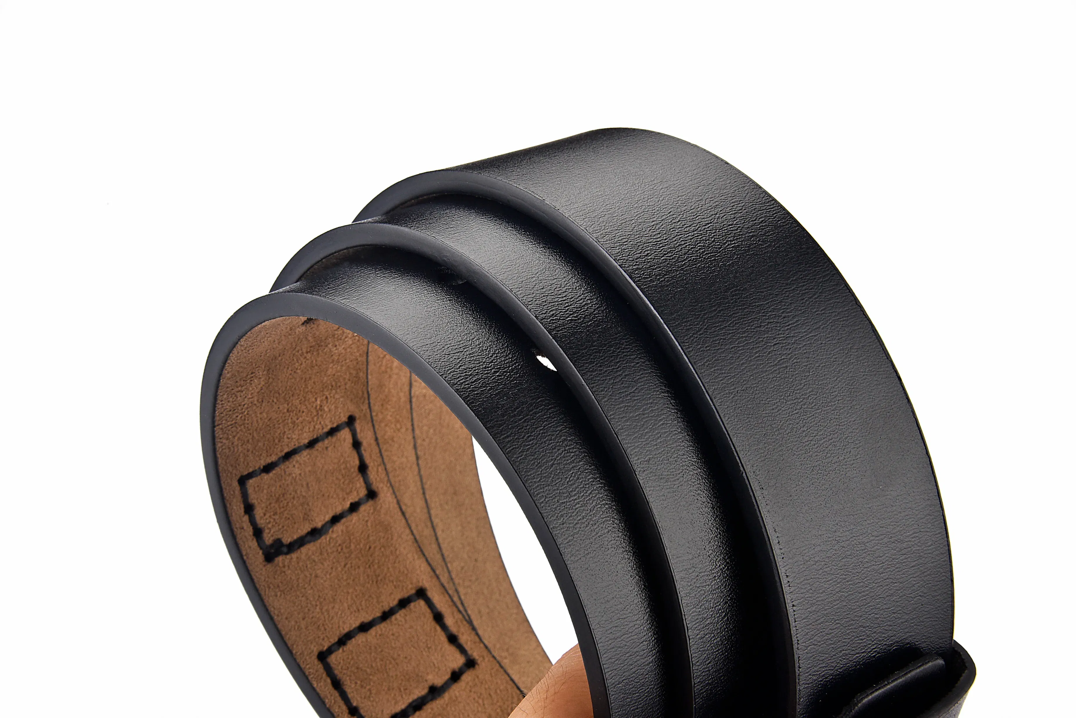 Color: light brown, Belt Length: 120cm - 【LEON?‡S?‘ Buckle Leather Casual Jeans Belt Men High Quality Retro Luxury Male Strap Cintos 3 Colors 2023 NEW