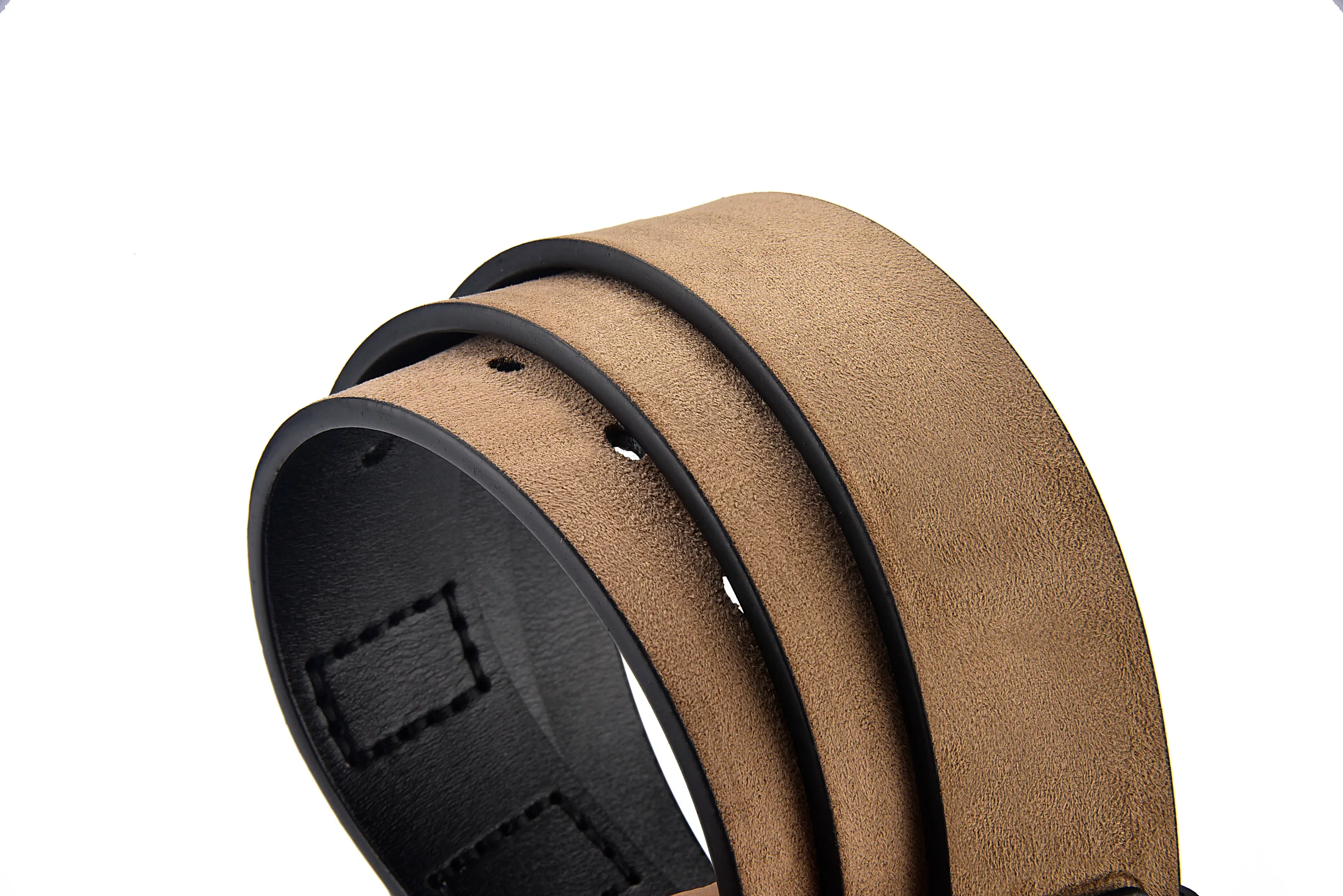 Color: light brown, Belt Length: 120cm - 【LEON?‡S?‘ Buckle  Leather Casual Jeans Belt Men High Quality Retro Luxury Male Strap Cintos 3 Colors 2023 NEW