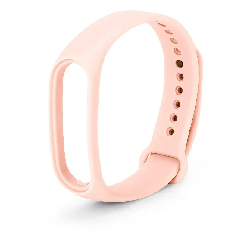Band Color: Smokey Mauve, Band Width: 18mm, Ships From: CHINA - Silicone Watch Strap For Xiaomi Mi Band 7 6 5 4 3 Wristband Bracelet Wrist Straps MiBand 3/4 band5 band6 Smartwatch Accessories