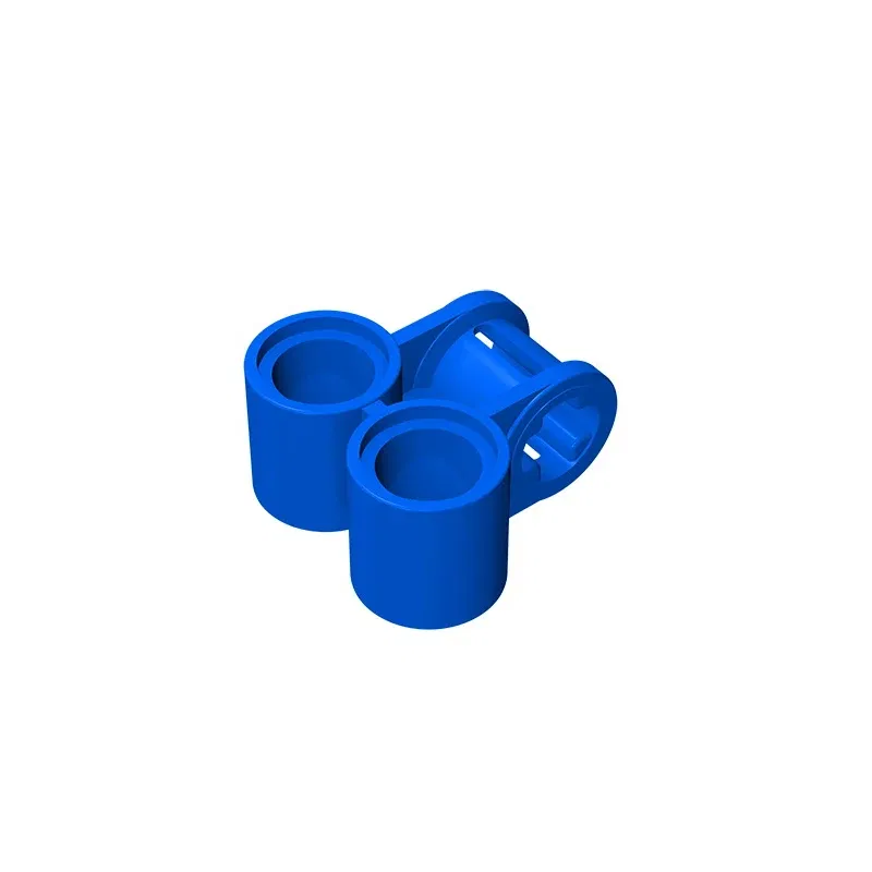 Color: PURPLE - Gobricks GDS-927 Technical, Axle and Pin Connector Perpendicular Double compatible with lego 32291 pieces of children's DIY