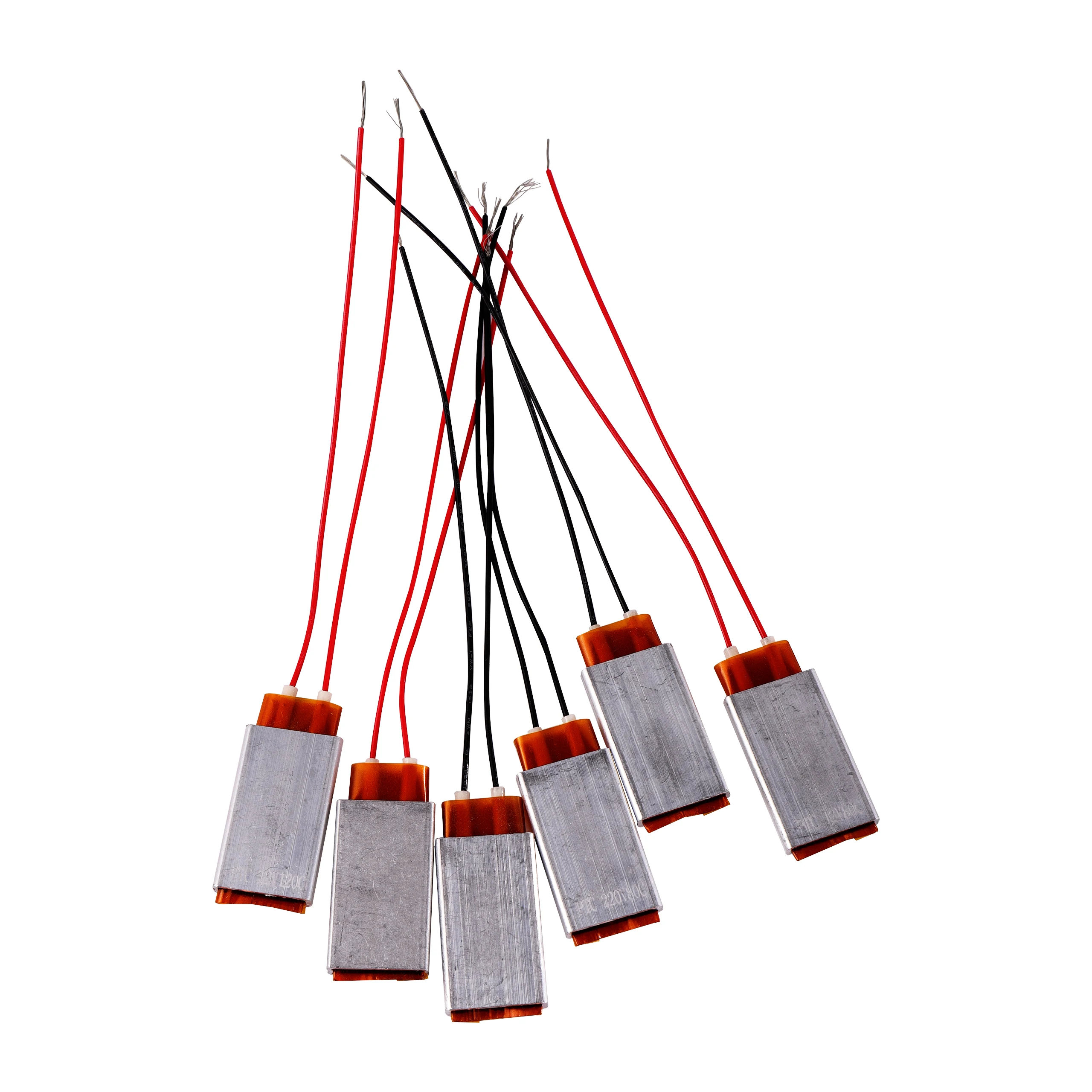 Color: WHITE - 220V/12V 80-220 Degrees Celsius PTC Heaters Heating Element Hair Dryer Accessories Curlers Heater Poultry Incubator 1 Pc