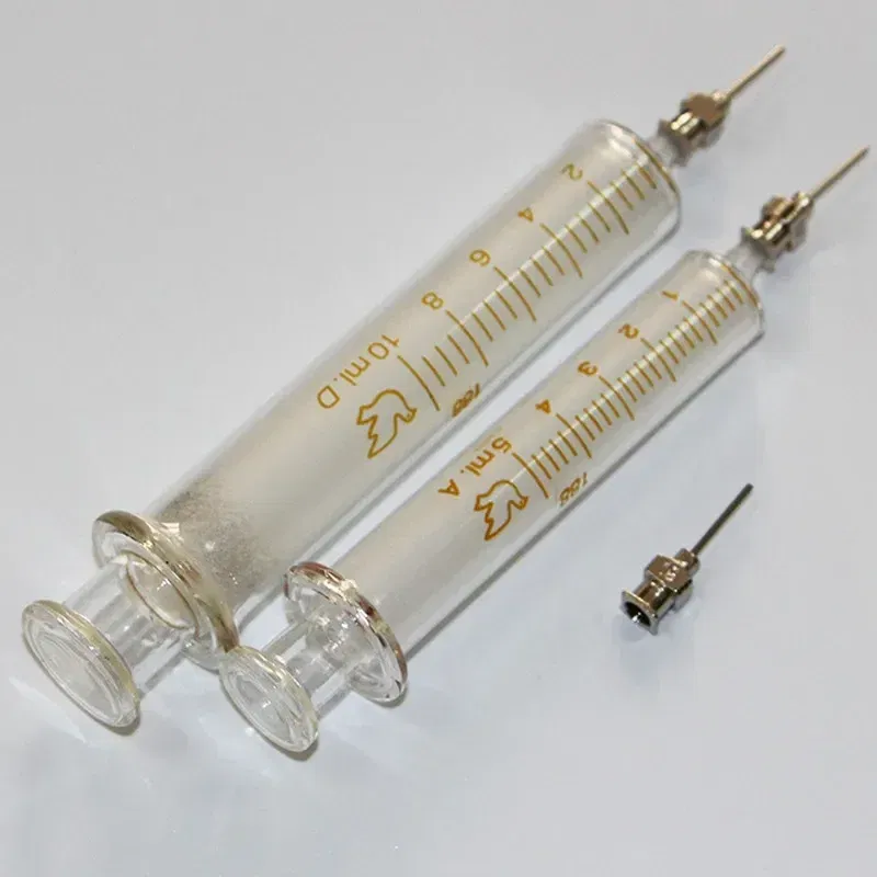 Color: black - Glass Syringe 1ML 2ML 5ml 10ml 20ml 30ml Syringe Metal Needle Welding Oil Container Glass Push Rod Mobile Phone Repair Tools