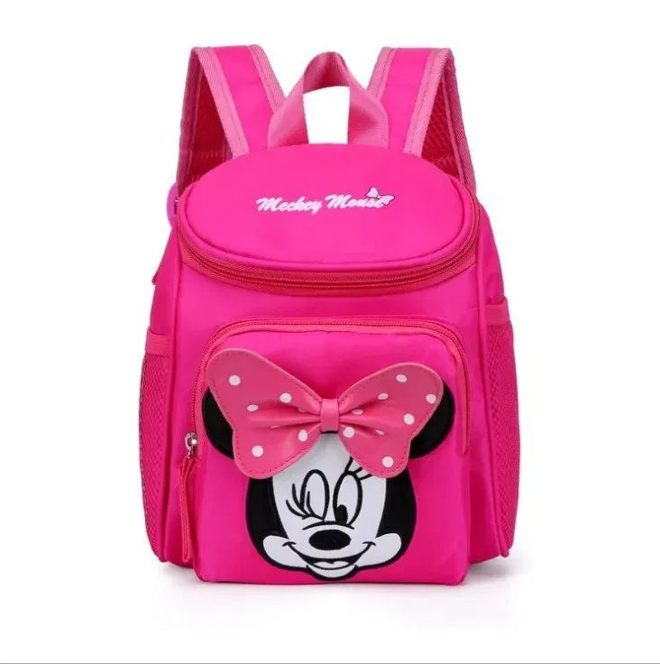 Color: SKY BLUE - Disney New girls frozen elsa anna princess Plush Backpacks kids School Bag Breathable kindergarten backpack